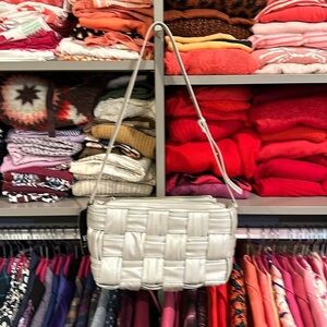 Ego gray shoulder bag